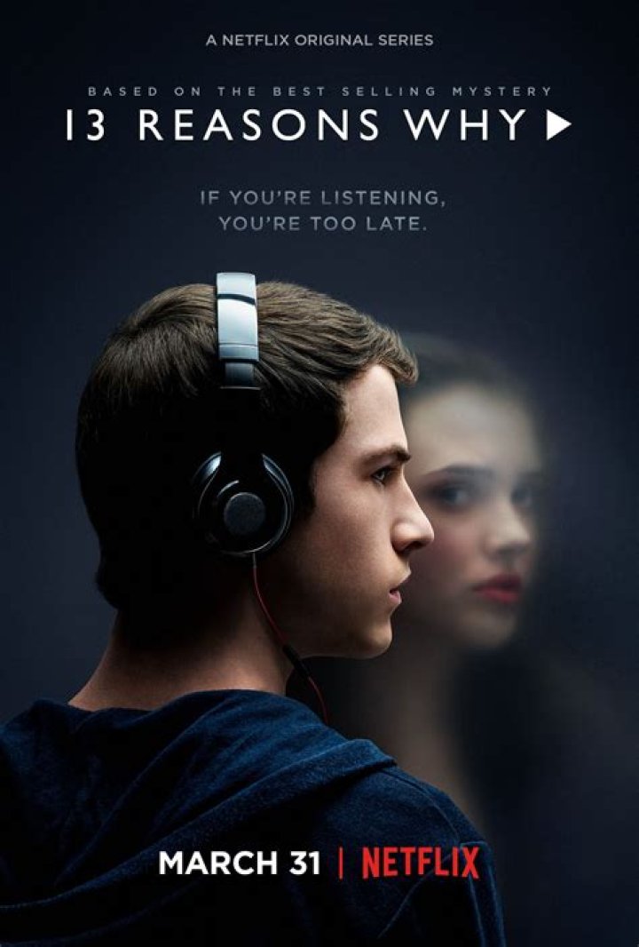 13 REASONS WHY (L TO R) BRANDON FLYNN as JUSTIN FOLEY, DYLAN MINNETTE as CLAY JENSEN, ALISHA BOE as JESSICA DAVIS and CHRISTIAN NAVARRO as TONY PADILLA in episode 408 of 13 REASONS WHY Cr. DAVID MOIR/NETFLIX &copy; 2020