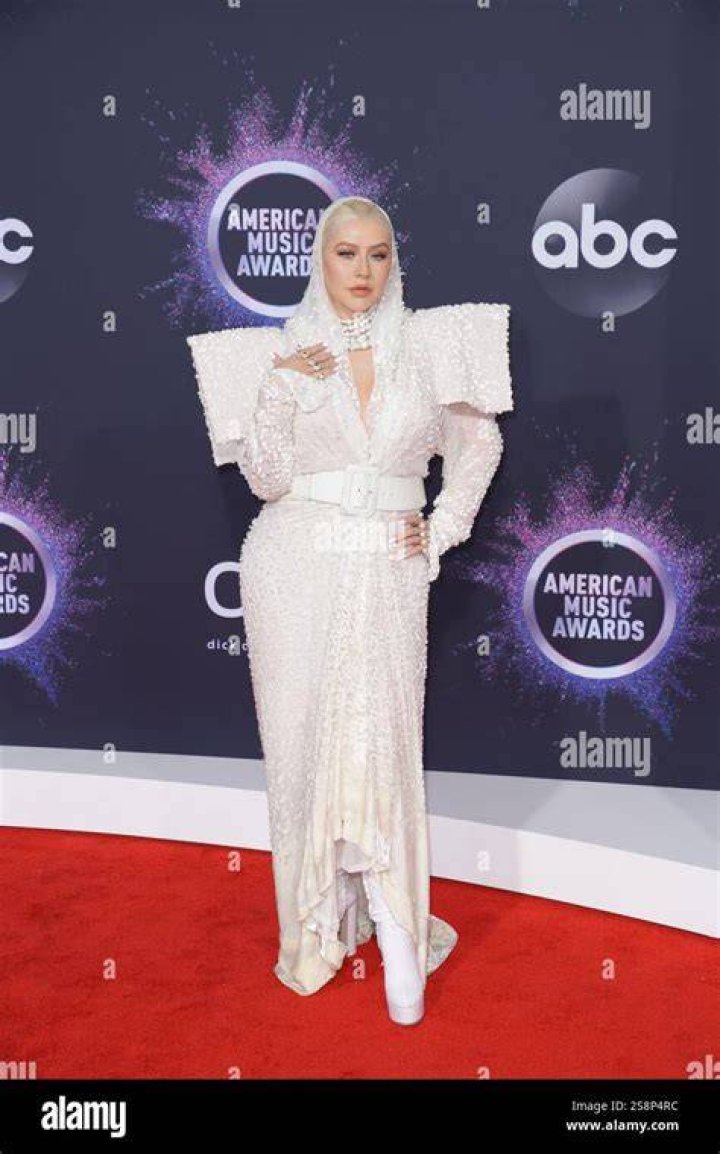 47th Annual Christina Aguilera and A Great Big World Music Awards, Show, Microsoft Theater, Los Angeles, USA &ndash; 24 Nov 2019
