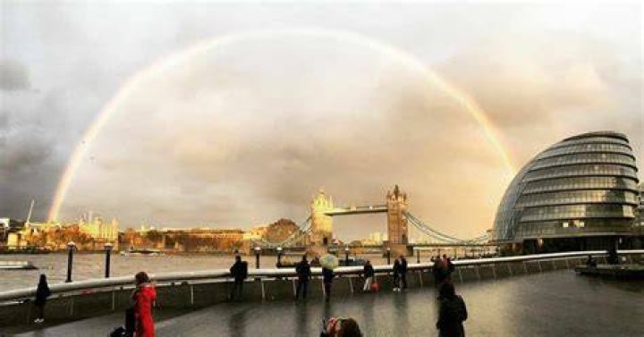 A Rainbow Over London