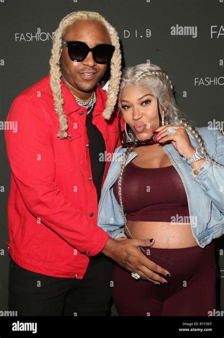 A1 and Lyrica Anderson Fashion Nova x Cardi B launch event, Los Angeles, USA - 14 Nov 2018