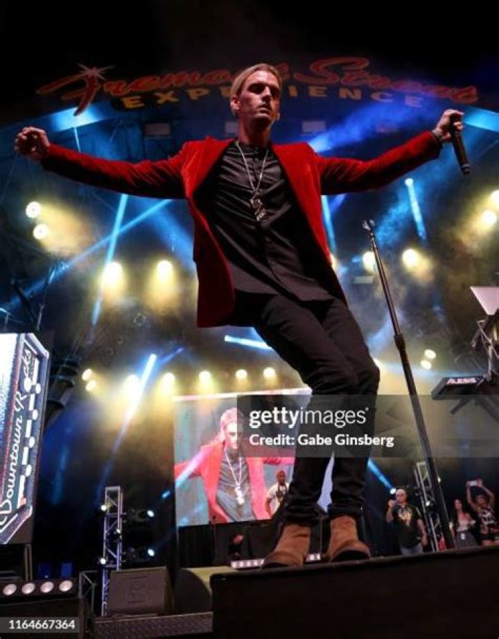 Aaron Carter Pop 2000 Tour, H-E-B Center, Texas, USA - 17 May 2019