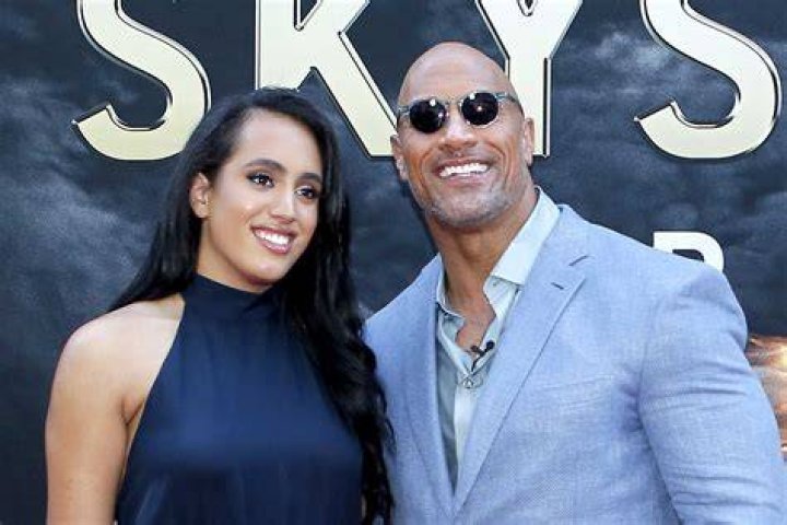 Actor Dwayne Johnson and daughter Simone Johnson attend the "Skyscraper" premiere at AMC Loews Lincoln Square, in New York NY Premiere of "Skyscraper", New York, USA - 10 Jul 2018