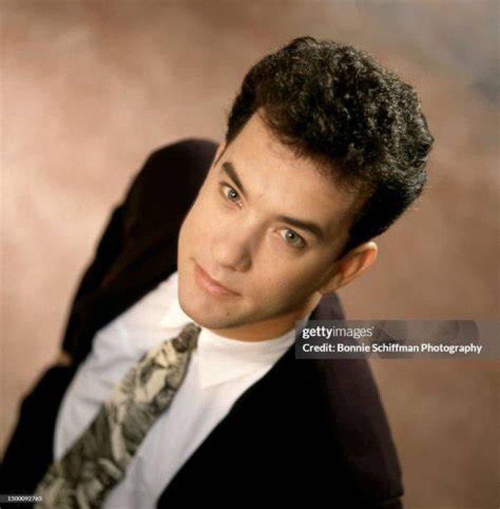 Actor Tom Hanks poses in Los Angeles, Ca., on May 16, 1988. (AP Photo/Lennox McLendon)