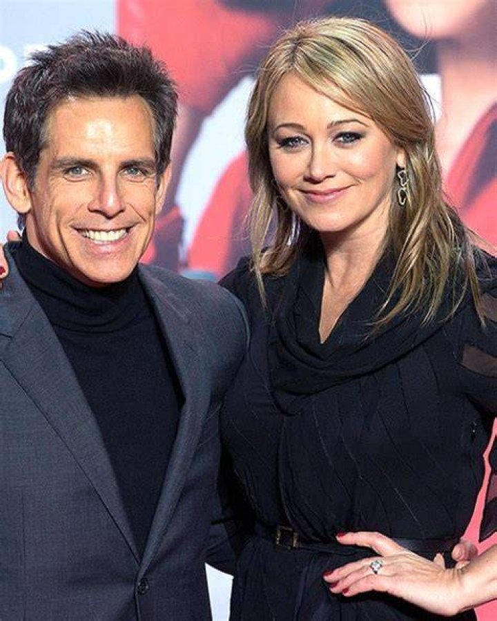 Actors Christine Taylor, right, and Ben Stiller, left, pose for the media as they arrive for German premiere of the movie 'Zoolander 2' in Berlin Germany Zoolander 2, Berlin, Germany