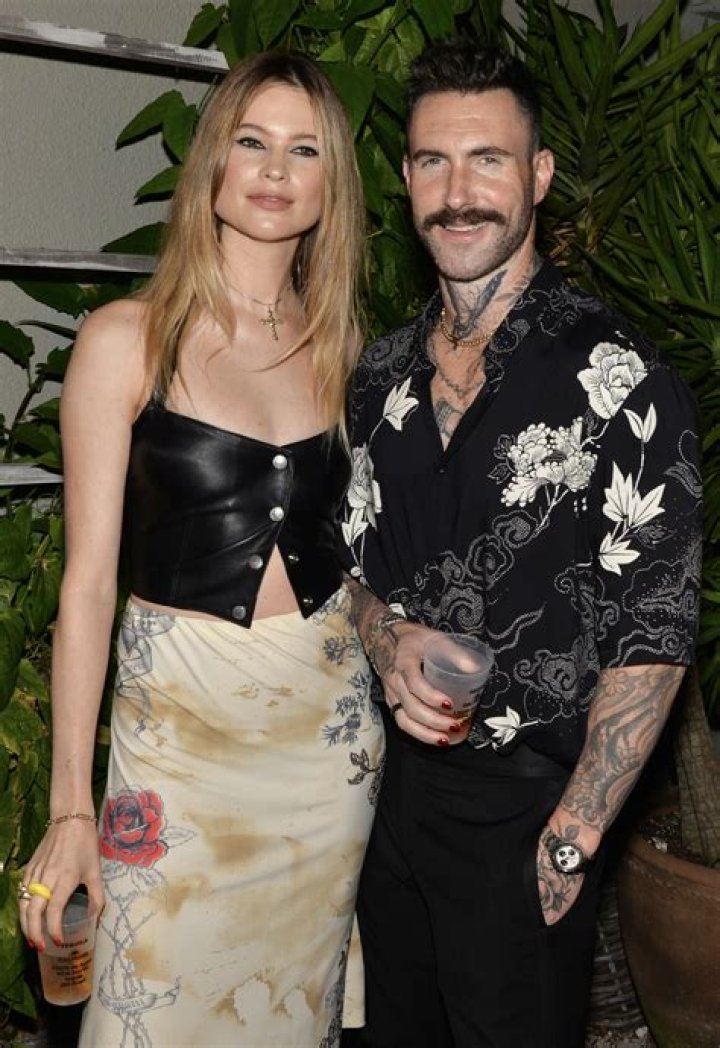 Adam Levine & Behati Prinsloo in Maui