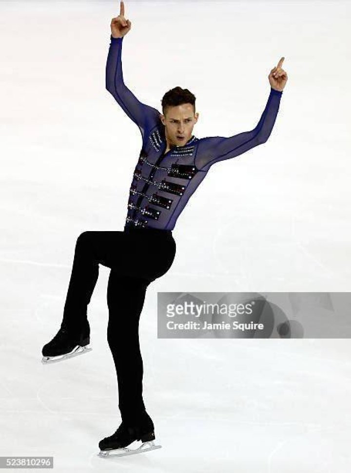 Adam Rippon Competes at Cup of Russia ISU Grand Prix