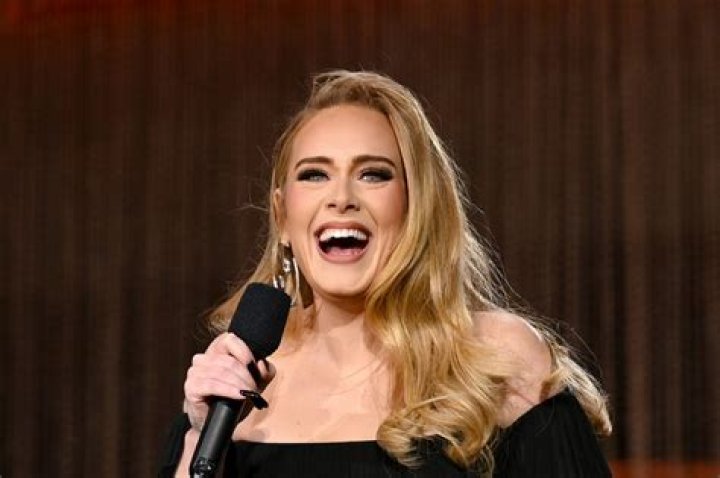 Adele out & about