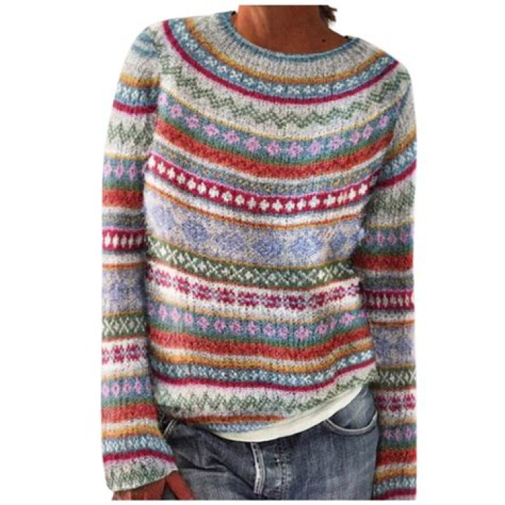 AE FAIR ISLE PULLOVER SWEATER ($29.97, American Eagle)