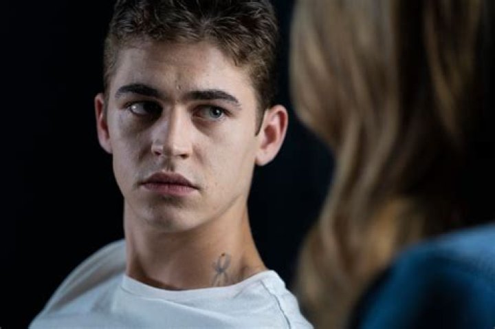 AFTER, from left: Hero Fiennes Tiffin, Josephine Langford, 2019. &copy; Aviron Pictures /courtesy Everett Collection
