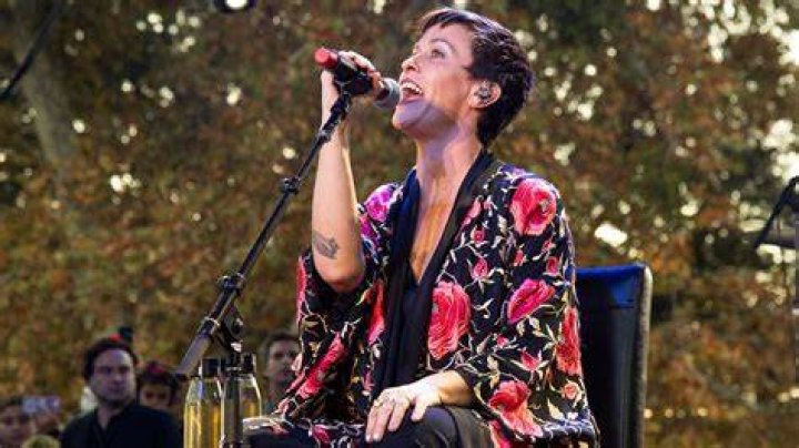 Alanis Morissette is seen at One Love Malibu at King Gillette Ranch, in Calabasas, Calif One Love Malibu Festival at King Gillette Ranch, Los Angeles, USA - 02 Dec 2018