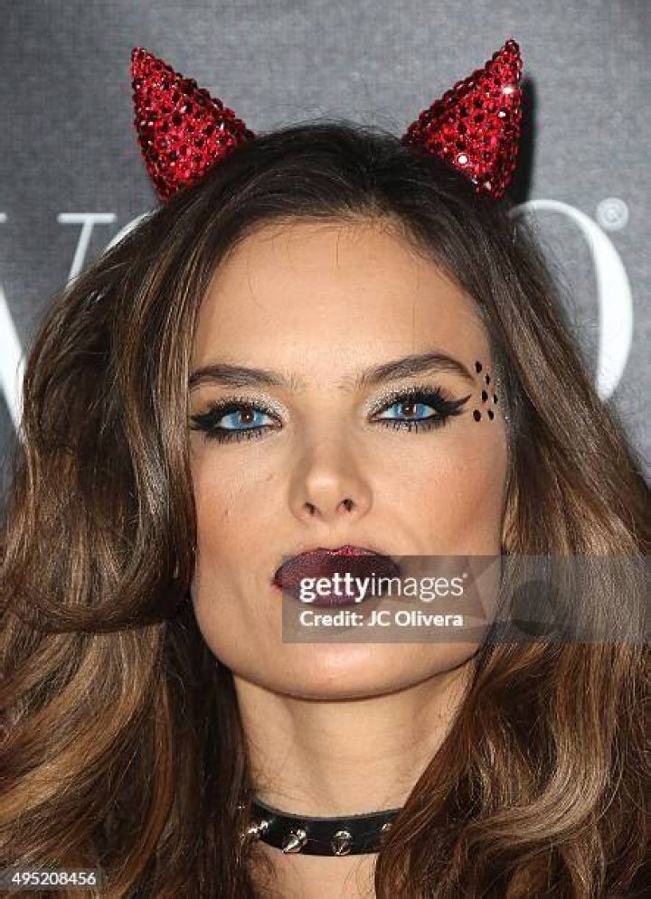Alessandra Ambrosio at the Heaven & Hell Halloween Party