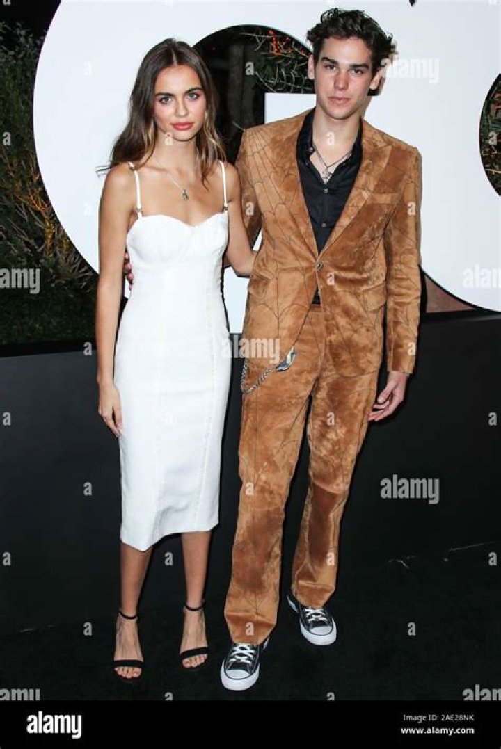 Alex Lee-Aill&oacute;n and Paris Brosnan GQ Men of the Year, Los Angeles, USA - 18 Nov 2021