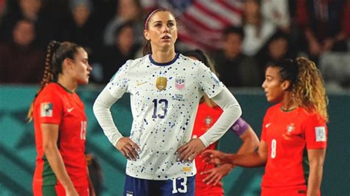 Alex Morgan, a member of the U.S women's national soccer team, accepts the award for best female athlete at the ESPY Awards, at the Microsoft Theater in Los Angeles 2019 ESPY Awards - Show, Los Angeles, USA - 10 Jul 2019
