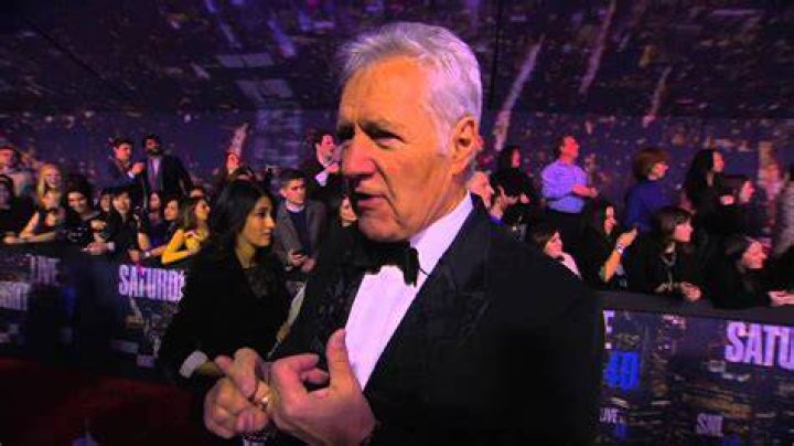 Alex Trebek On The Red Carpet In 2015