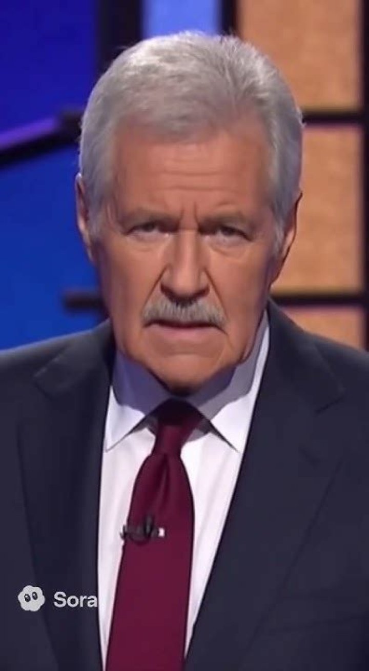Alex Trebek Snaps A Selfie With A Fan