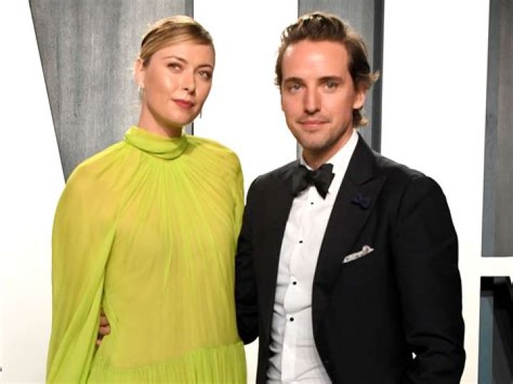 Alexander Gilkes and Maria SharapovaCostume Institute Benefit celebrating the opening of In America: A Lexicon of Fashion, Arrivals, The Metropolitan Museum of Art, New York, USA - 13 Sep 2021