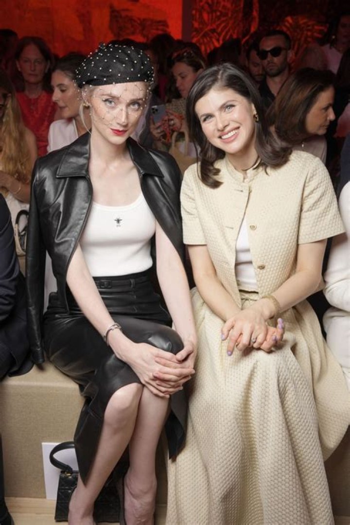 Alexandra Daddario At Christian Dior