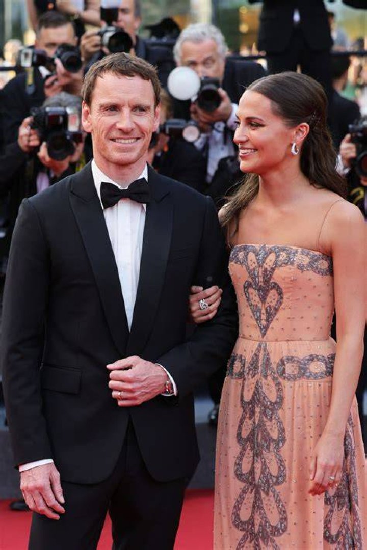 Alicia Vikander and Michael Fassbender 'The Light Between Oceans' film premiere, London, UK - 19 Oct 2016