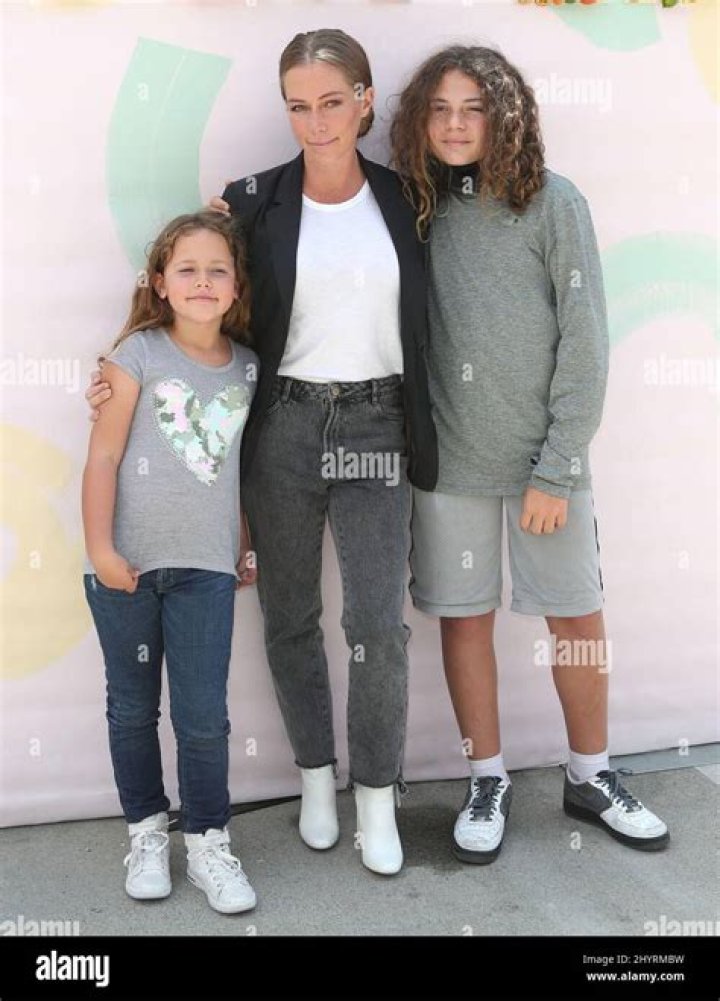 Alijah Baskett and Kendra Wilkinson Celebrities attend Harlem Globetrotters game, Los Angeles, USA - 16 Feb 2020