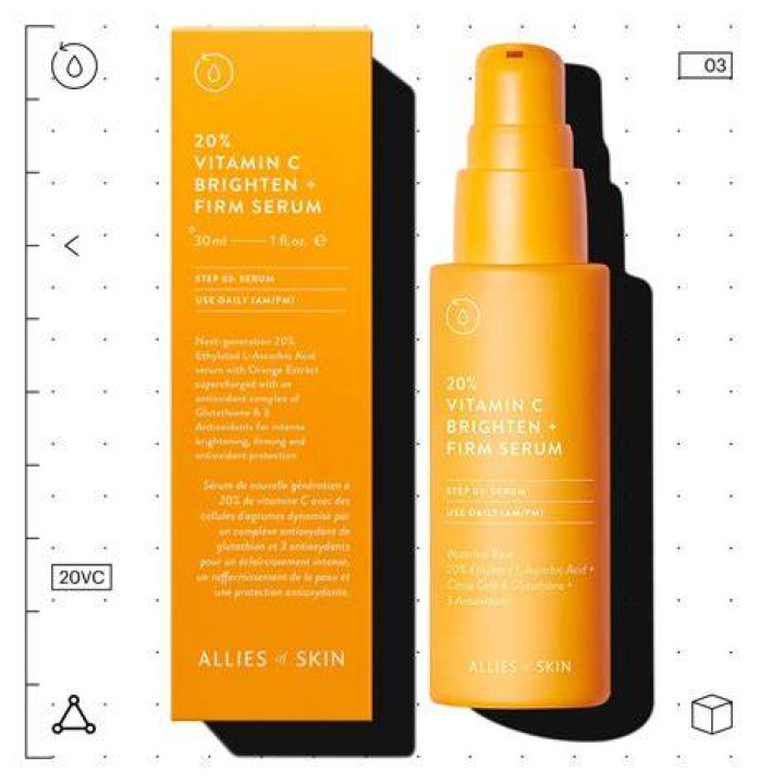 Allies of Skin Vitamin C 35% Collagen Rebuilding Serum, $118, alliesofskin.com