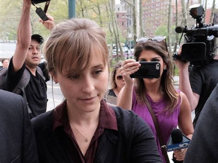 Allison Mack Arrives at Brooklyn Federal Courthouse for sentencing on Wednesday, June 30 in New York City. Mack, who gained fame in the TV series "Smallville", pleaded guilty to racketeering charges in the case involving the cult-like group Nxivm. Allison Mack Arrives at Brooklyn Federal Courthouse for Sentencing, New York, United States - 30 Jun 2021