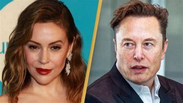 alyssa milano, elon musk