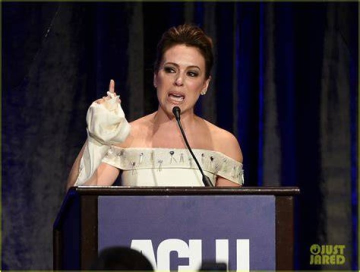 Alyssa Milano Reacts Washed Up Actress