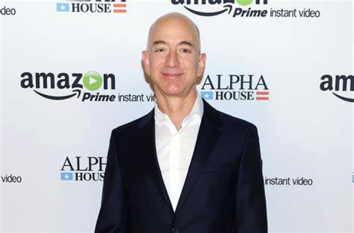Amazon CEO, Jeff Bezos attends a commemoration ceremony held in front of Saudi consulate on the first anniversary of Saudi journalist Jamal Khashoggi's murder in Istanbul Anniversary of the assassination of Saudi dissident journalist Jamal Khashoggi, Istanbul, Turkey - 02 Oct 2019