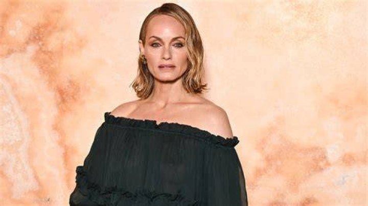 Amber Valletta Stuns In A Black Gown
