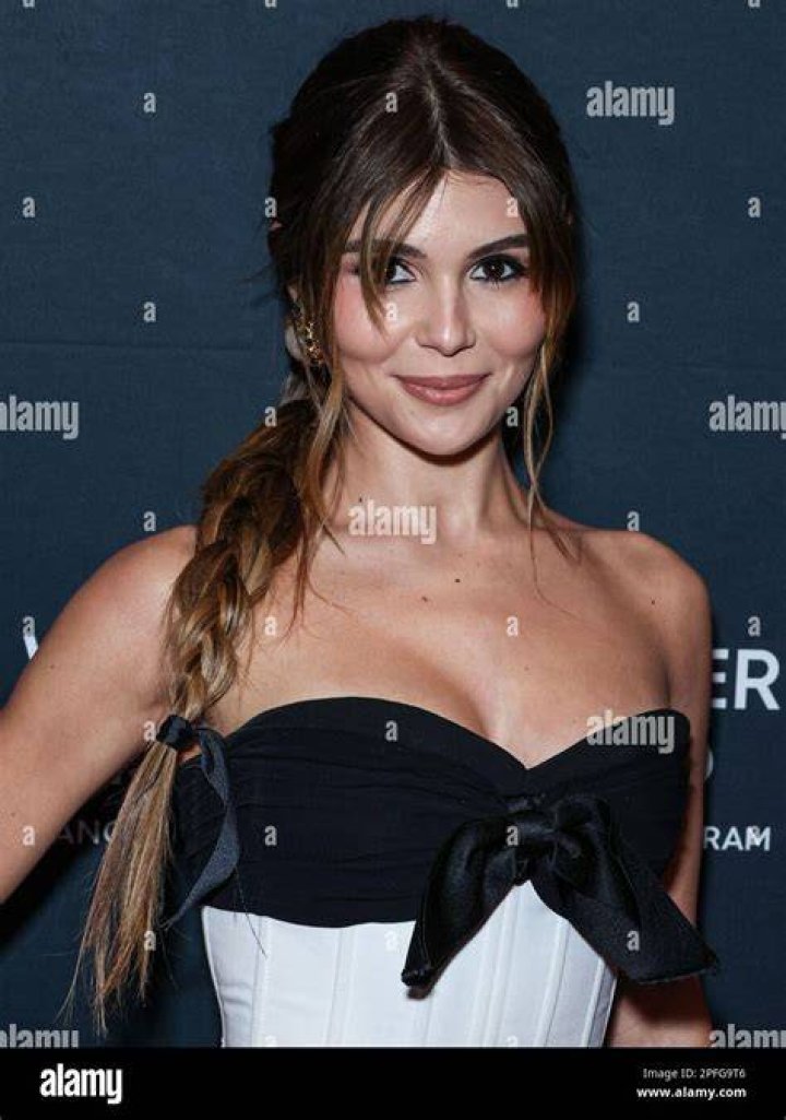 American YouTuber Olivia Jade Giannulli arrives at The Women's Cancer Research Fund's An Unforgettable Evening Benefit Gala 2023 held at the Beverly Wilshire, A Four Seasons Hotel on March 16, 2023 in Beverly Hills, Los Angeles, California, United States. The Women's Cancer Research Fund's An Unforgettable Evening Benefit Gala 2023, Beverly Wilshire, a Four Seasons Hotel, Beverly Hills, Los Angeles, California, United States - 16 Mar 2023