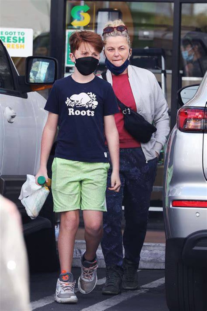 Amy Poehler & Son Abel