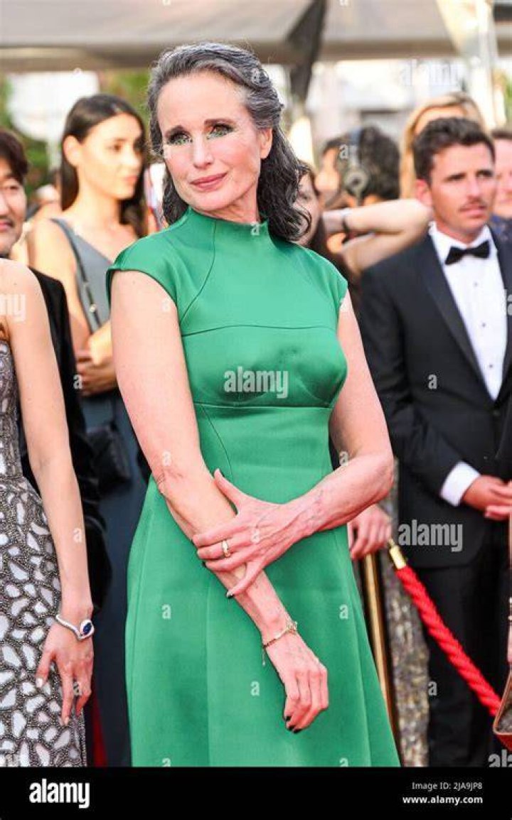 Andie MacDowell At The Closing Ceremony