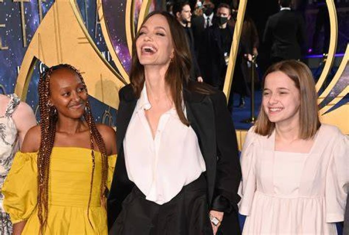 Angelina Jolie & Daughters