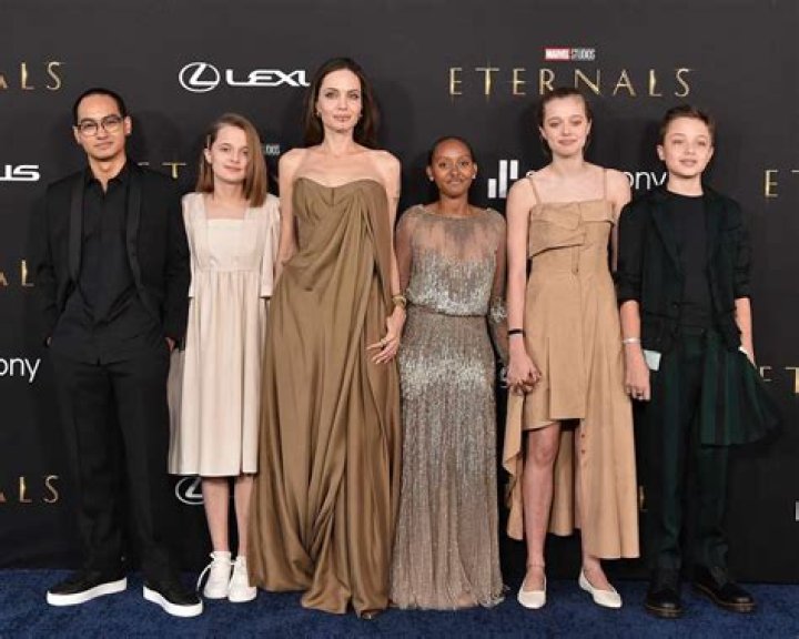 Angelina Jolie & Her Older Kids