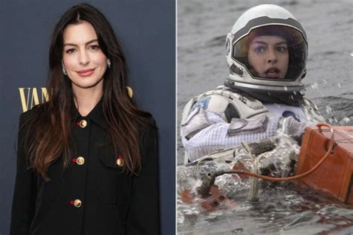 Anne Hathaway promoting &lsquo;Interstellar&rsquo;