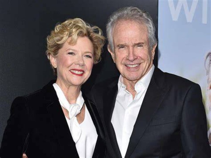 Annette Bening, Warren Beatty, and family