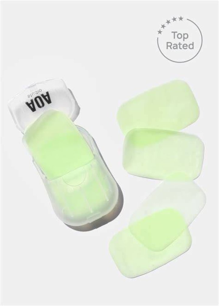 AOA Hand Soap Sheets &ndash; Green Tea, $1, shopmiss.com
