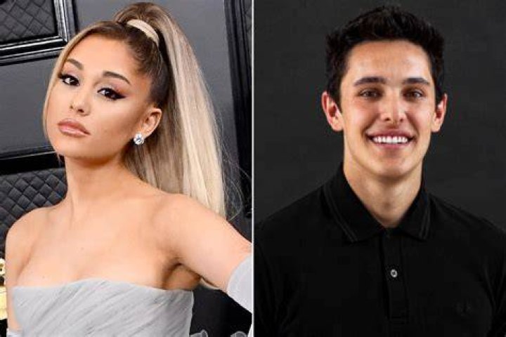 Ariana Grande and Dalton Gomez in London
