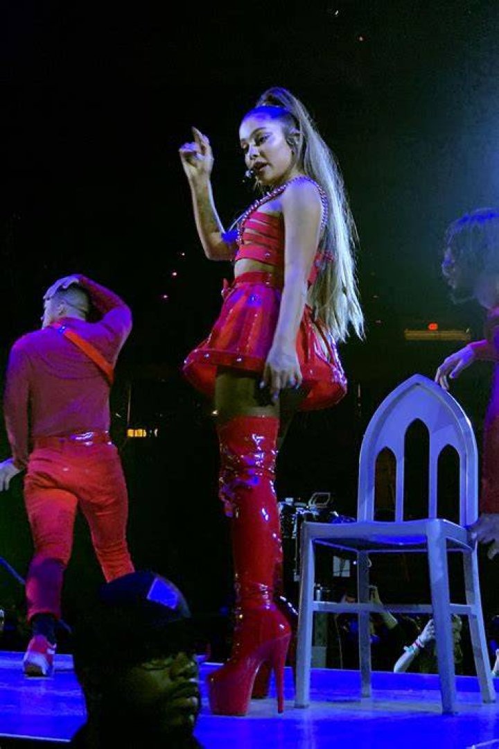 Ariana Grande performs at Albany NY's Times Union Center at the opener of her Sweetener tour on March 18, 2019 Pictured: Ariana Grande Ref: SPL5073363 180319 NON-EXCLUSIVE Picture by: SplashNews.com Splash News and Pictures Los Angeles: 310-821-2666 New York: 212-619-2666 London: 0207 644 7656 Milan: 02 4399 8577 World Rights