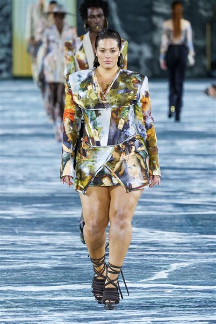 Ashley Graham At Balmain