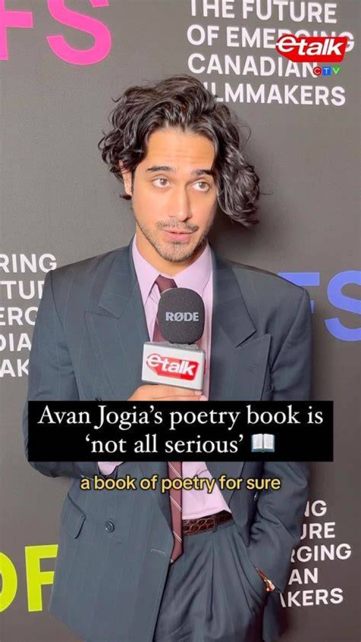 Avan Jogia On Poetry
