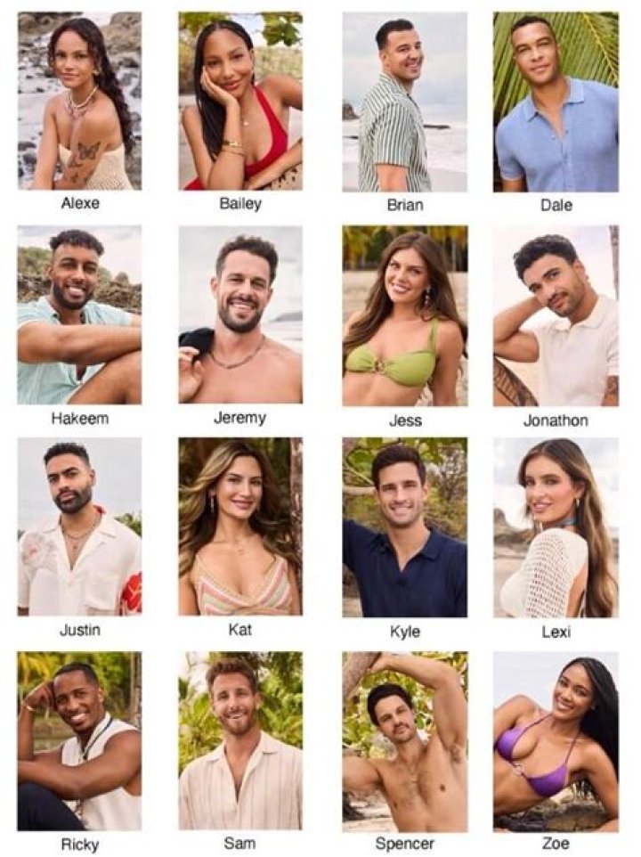 BACHELOR IN PARADISE - ABC&rsquo;s &ldquo;Bachelor in Paradise&rdquo;. (ABC/Craig Sjodin) JACOB RAPINI, SIERRA JACKSON, JILL CHIN, BRANDON JONES, BRITTANY GALVIN, JUSTIN GLAZE, LOGAN PALMER, TEDDI WRIGHT, ANDREW SPENCER, SHANAE ANKNEY, JOHNNY DEPHILLIPO HUNTER HAAG, GENEVIEVE PARISI, MICHAEL ALLIO, SERENE RUSSELL, LACE MORRIS, KIRA MENGISTU, CASEY WOODS, HAILEY MALLES, ROMEO ALEXANDER