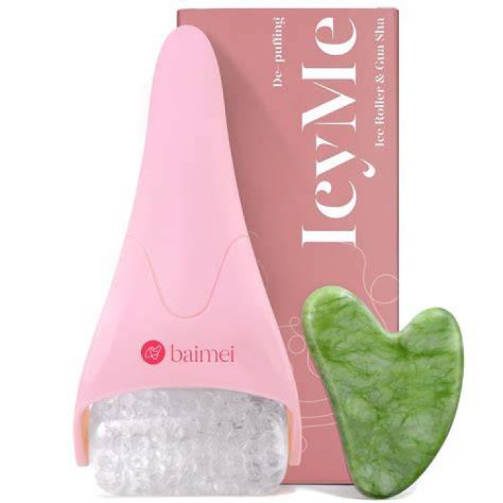 Baimei Face Ice Roller & Gua Sha