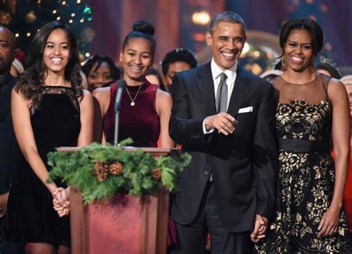 Barack Obama and family