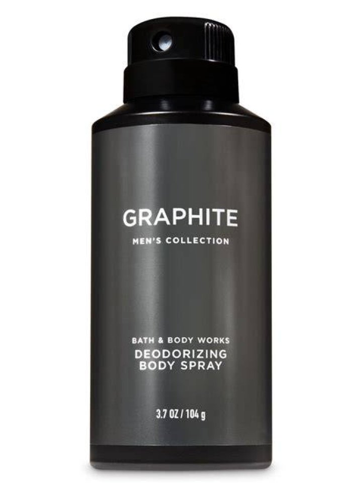 Bath & Body Works Graphite Deodorizing Body Spray, $13.50, bathandbodyworks.com