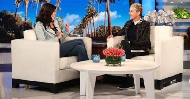 Becca Kufrin With Ellen DeGeneres