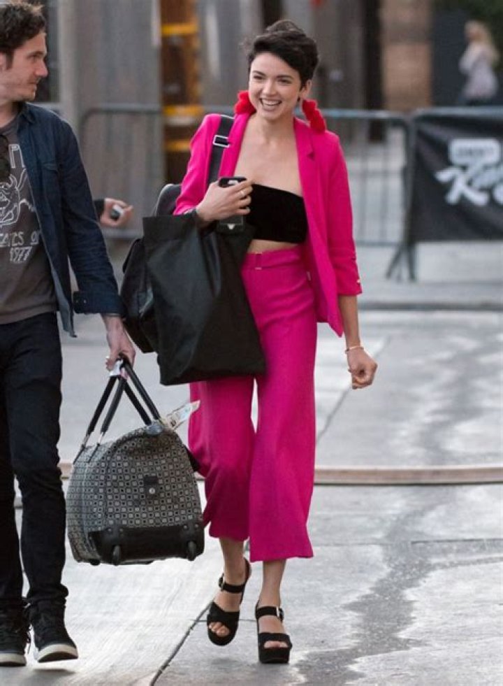 Bekah Martinez rocks a hot pink suit for &lsquo;Jimmy Kimmel Live&rsquo;