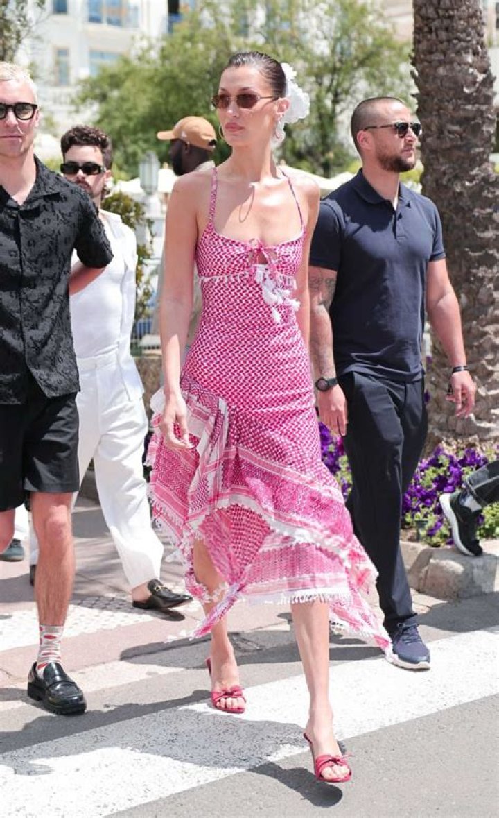 Bella Hadid In Pink