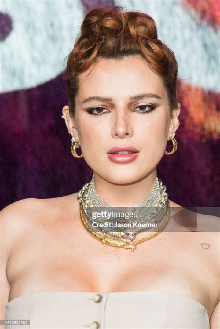 Bella Thorne Boss show, Arrivals, Fall Winter 2022, Milan Fashion Week, Milan, Italy - 22 Sep 2022