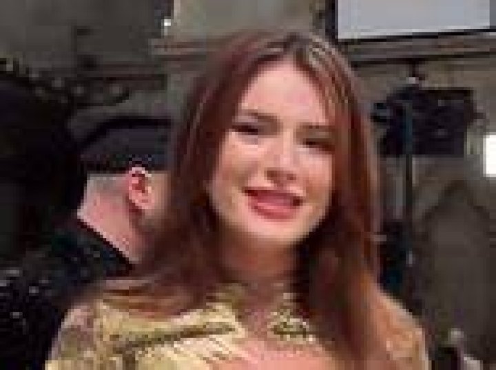 Bella Thorne Gaurav Gupta show, Outside Arrivals, Spring Summer 2024, Haute Couture Fashion Week, Paris, France - 25 Jan 2024